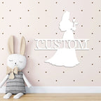 Princess Aurora Personalized Metal Art Wall Sign