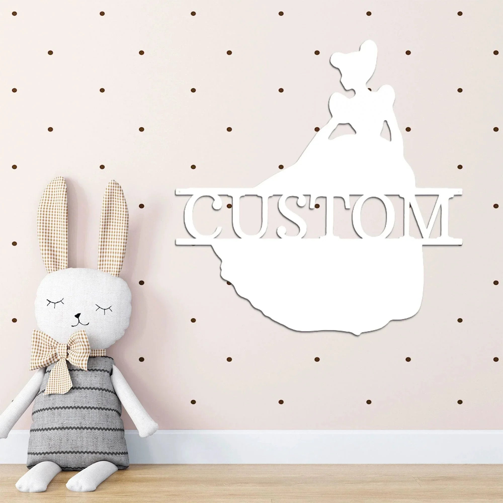 Princess Cinderella Personalized Name Metal Art Wall Sign