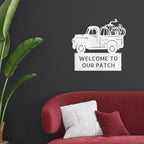 Country Truck Custom Monogram Indoor Outdoor Steel Wall Sign