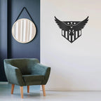Swooping Eagle Patriotic Indoor Outdoor Steel Wall Sign