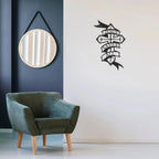 Jesus Saves All Cross Metal Art Wall Sign