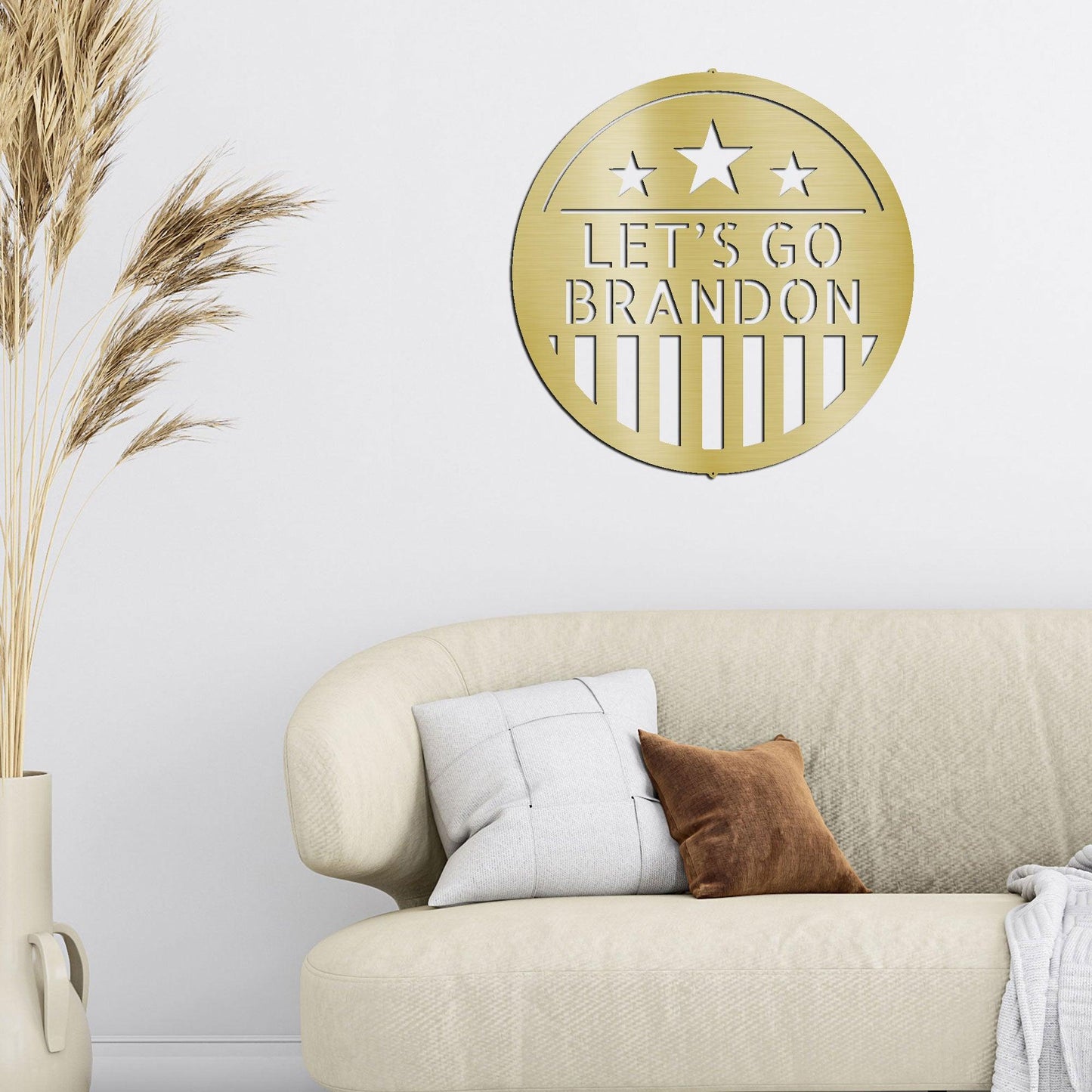 American Plaque Personalized Name Metal Art Wall Sign Patriotic Decor - Mallard Moon Gift Shop