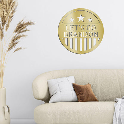 American Plaque Personalized Name Metal Art Wall Sign Patriotic Decor - Mallard Moon Gift Shop