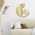 Cat Lover Indoor Outdoor Steel Wall Sign Art