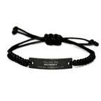 Mommy Black Rope Bracelet, Everyone wishes they had, Inspirational Bracelet For Mommy, Mommy Gifts, Birthday Christmas Unique Gifts For Mommy