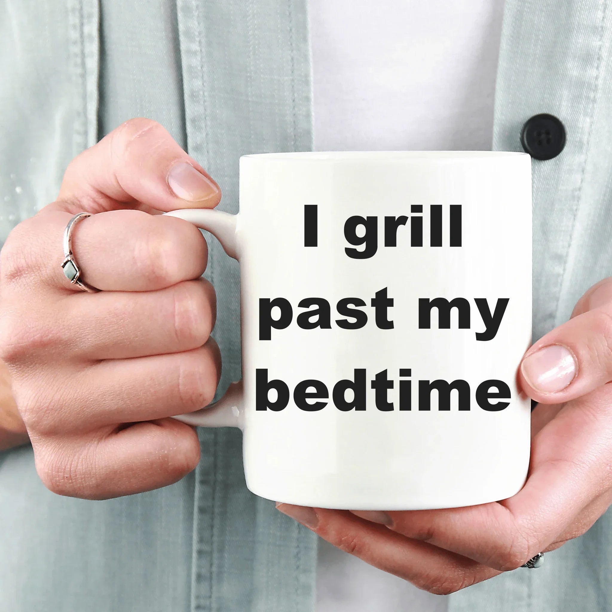 Funny BBQ Griller Ceramic Coffee Mug