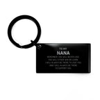 Nana Gifts, To My Nana Remember, you will never lose. You will either WIN or LEARN, Keepsake Keychain For Nana Engraved, Birthday Christmas Gifts Ideas For Nana X-mas Gifts