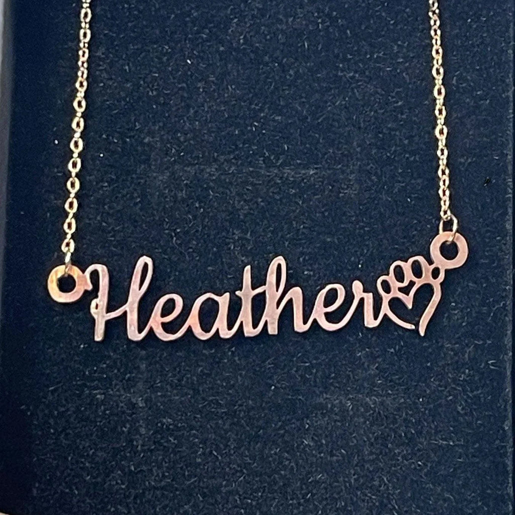 Gift for Dog Mom Personalized Necklace