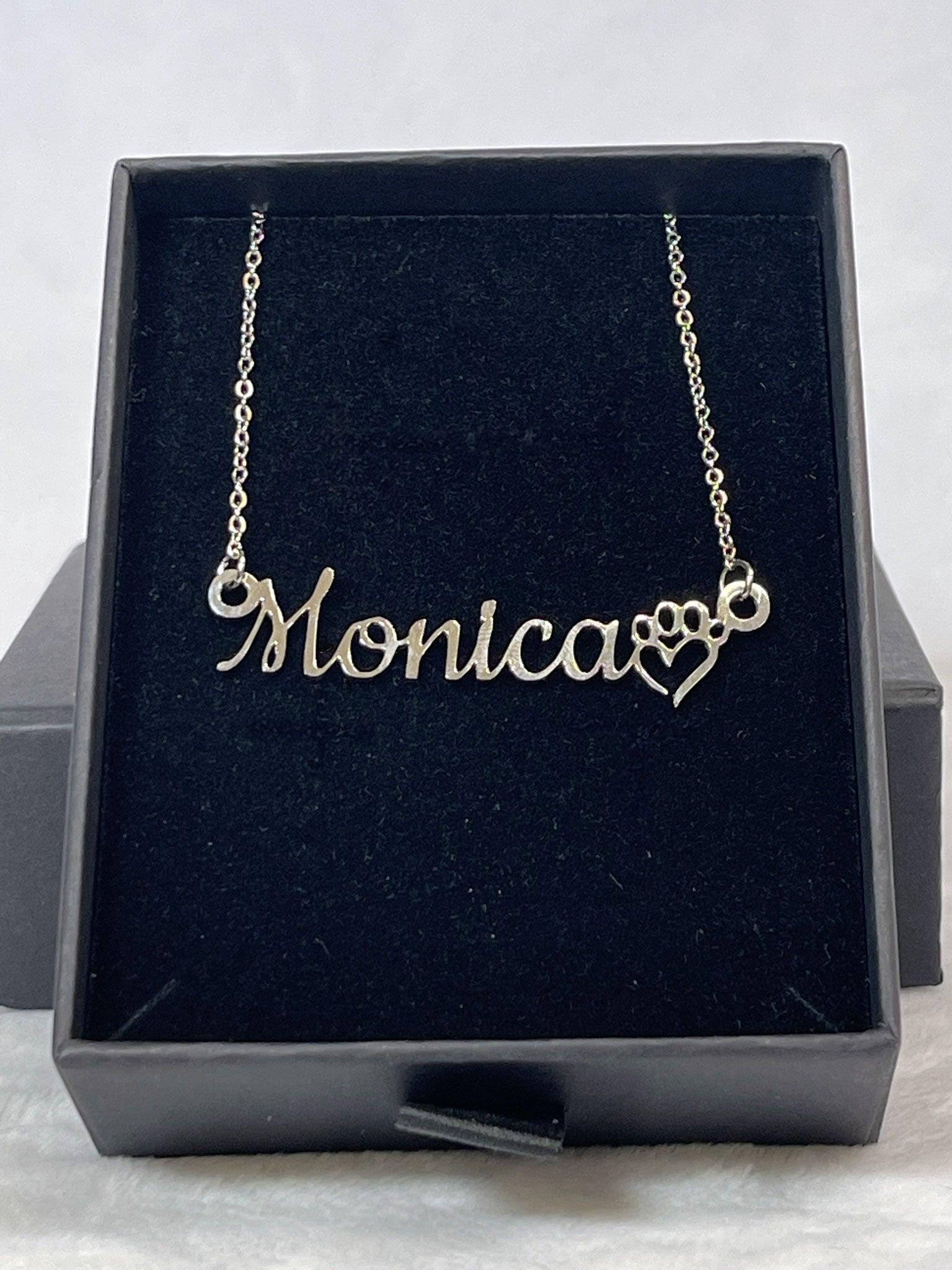 Gift for Dog Mom Personalized Necklace - Mallard Moon Gift Shop