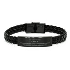 Remarkable Coach Gifts, Your dedication and hard work, Inspirational Birthday Christmas Unique Braided Leather Bracelet For Coach, Coworkers, Men, Women, Friends