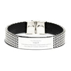 Remarkable Valet Gifts, Your dedication and hard work, Inspirational Birthday Christmas Unique Stainless Steel Bracelet For Valet, Coworkers, Men, Women, Friends