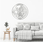 Honeybee Custom Name Metal Art Wall Sign