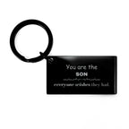 Son Keychain, Everyone wishes they had, Inspirational Keychain For Son, Son Gifts, Birthday Christmas Unique Gifts For Son