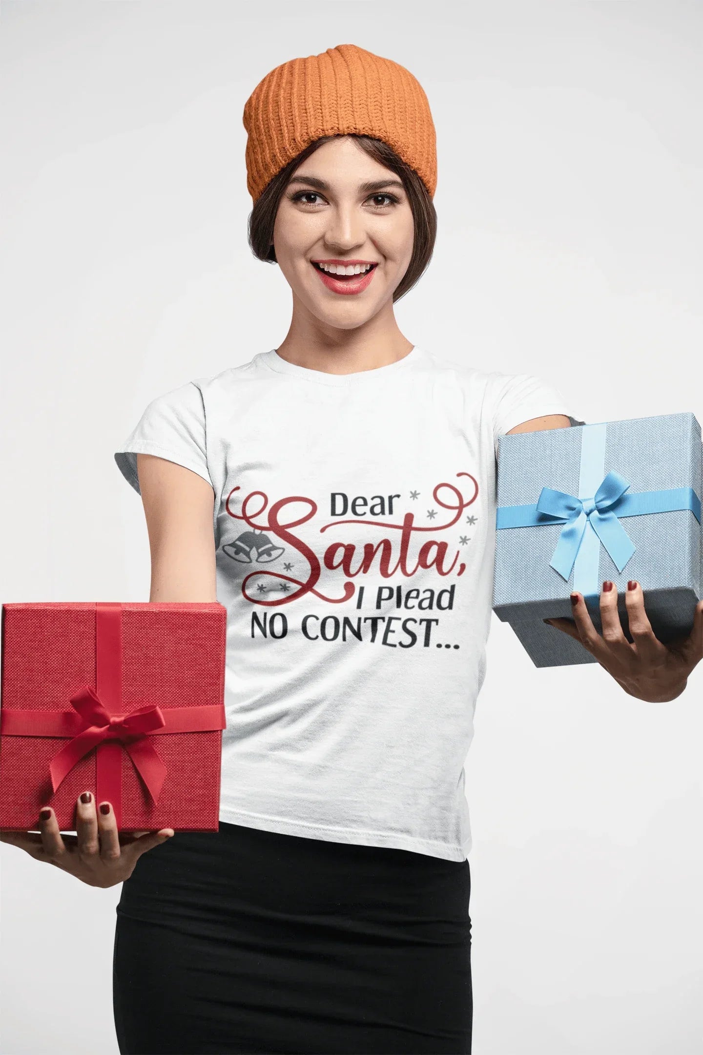 Funny Santa Tee Shirt - I plead no contest