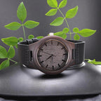 To My Father in Law Engraved Wooden Wristwatch