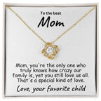 To My Mom Special Kind of Love Necklace