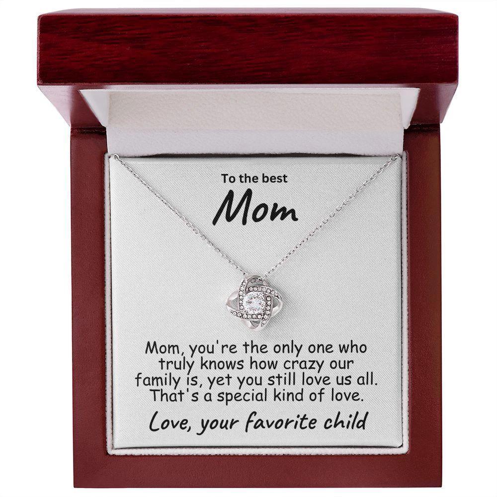 To My Mom Special Kind of Love Necklace