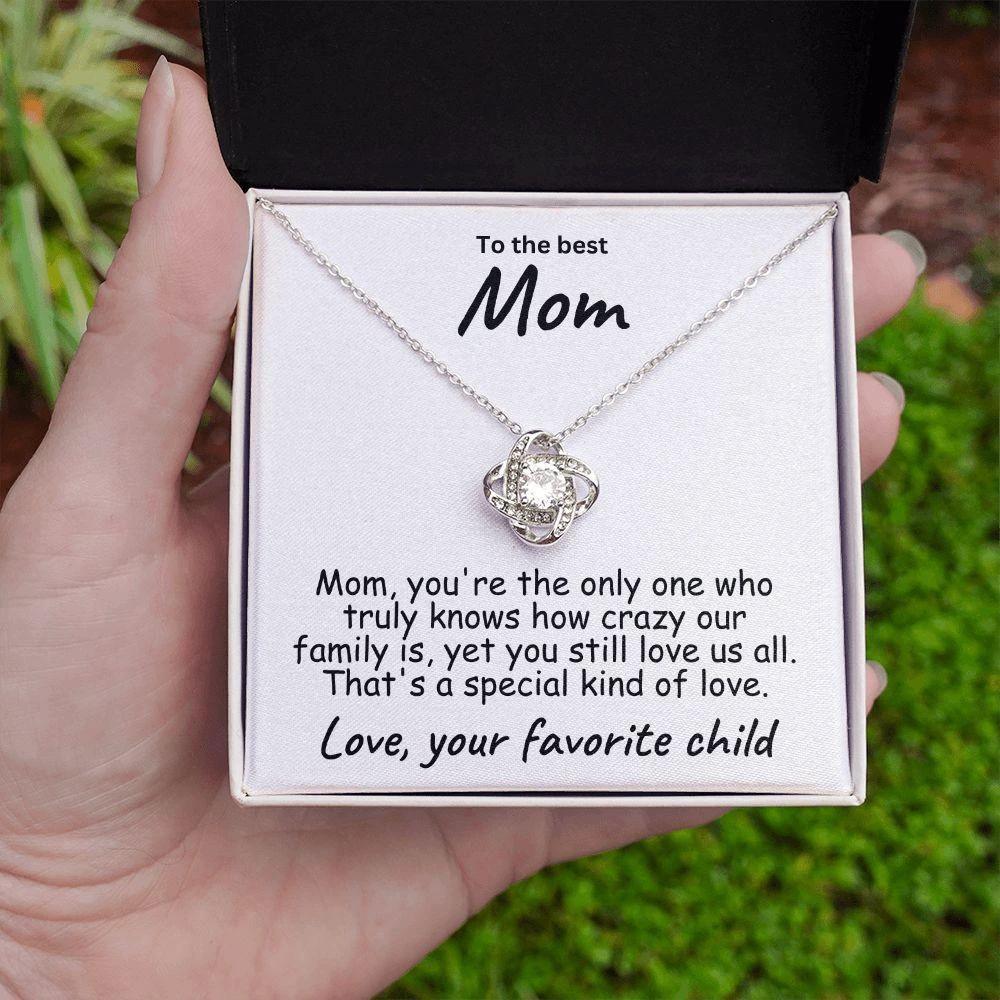 To My Mom Special Kind of Love Necklace