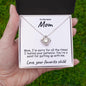 To My Mom Testing your Patience Love Knot Necklace - Mallard Moon Gift Shop