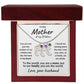 To the Mother of my Children Baby Feet Engraved Charms with Birthstone Necklace - Mallard Moon Gift Shop