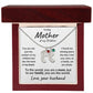 To the Mother of my Children Baby Feet Engraved Charms with Birthstone Necklace - Mallard Moon Gift Shop
