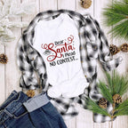 Funny Santa Tee Shirt - I plead no contest