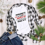 Funny Santa Naughty List Tee Shirt