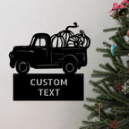 Country Truck Custom Monogram Indoor Outdoor Steel Wall Sign