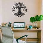 Classic Tree of Life Indoor Outdoor Steel Wall Sign